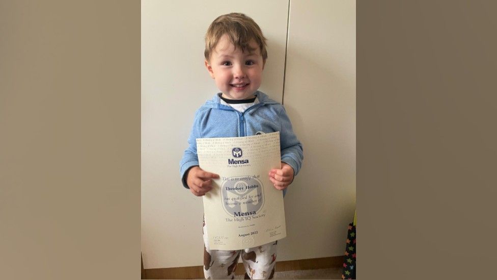Portishead boy joins Mensa after teaching himself to read aged two