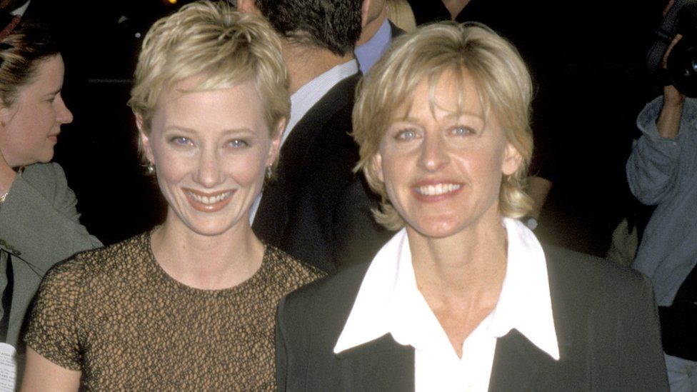 Anne Heche and Ellen DeGeneres