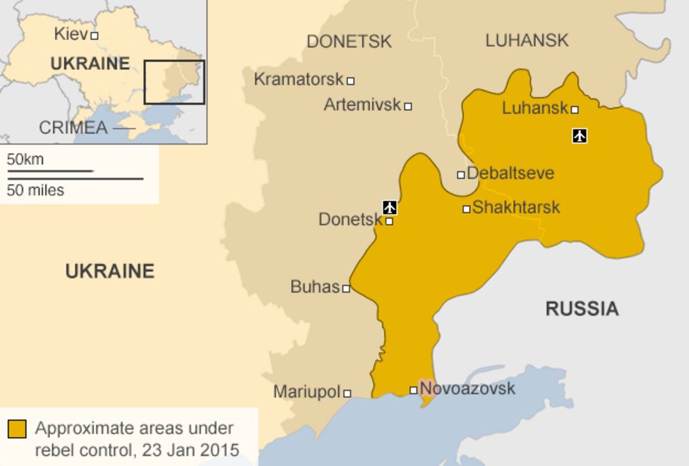  85184942 Ukraine Rebel Retake Donetsk Airp 624map 
