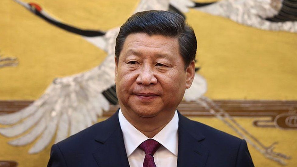 Chinese President Xi Jinping attends a signing ceremony with King Abdullah II bin Al Hussein of Jordan in Beijing.