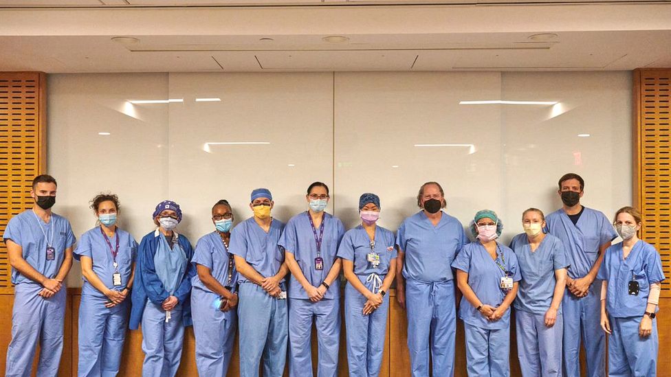 The team behind the surgery