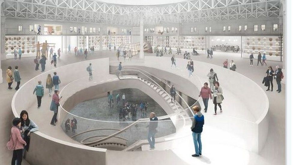 Artist's impression of the new Museum of London