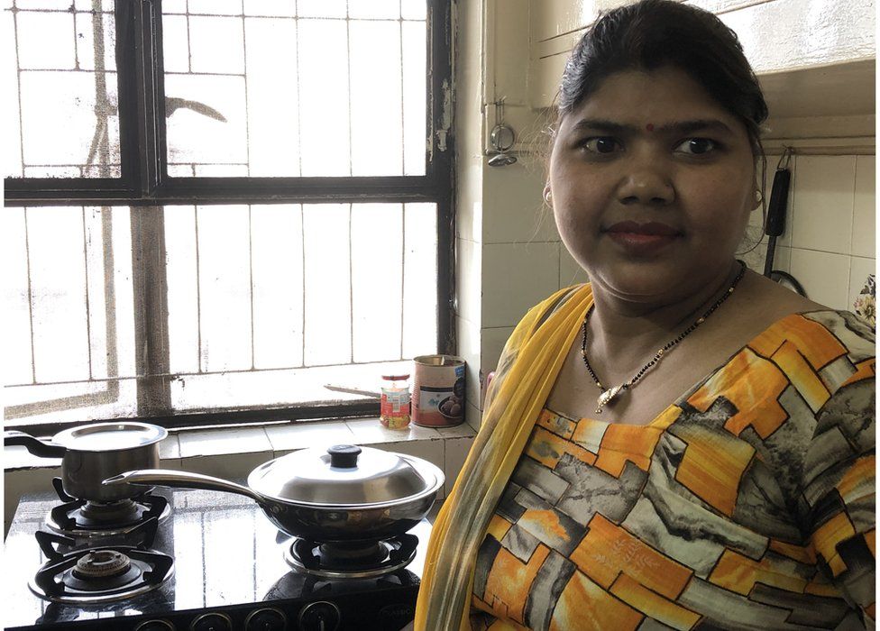 Sonika Verma who works as a domestic helper in Delhi