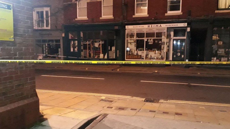 York's Gillygate reopens after man hurt in serious assault - BBC News