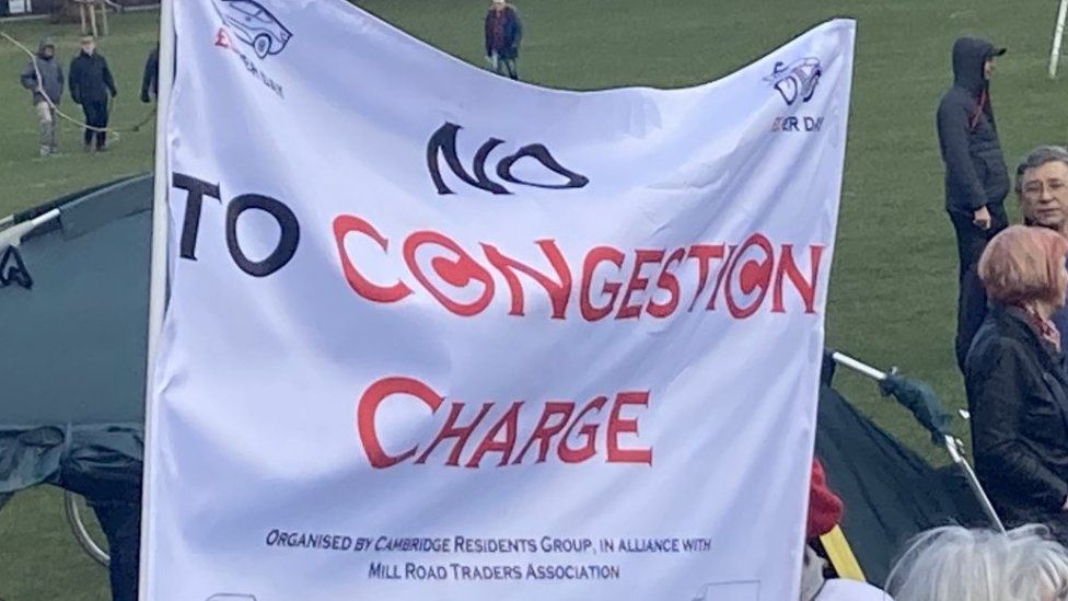Anti-congestion charge banner