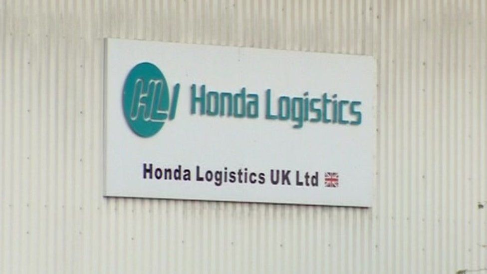 Honda Logistics sign