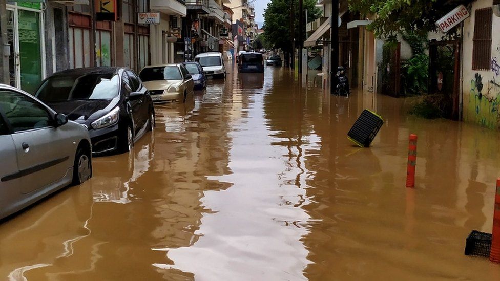 Flooding in Karditsa