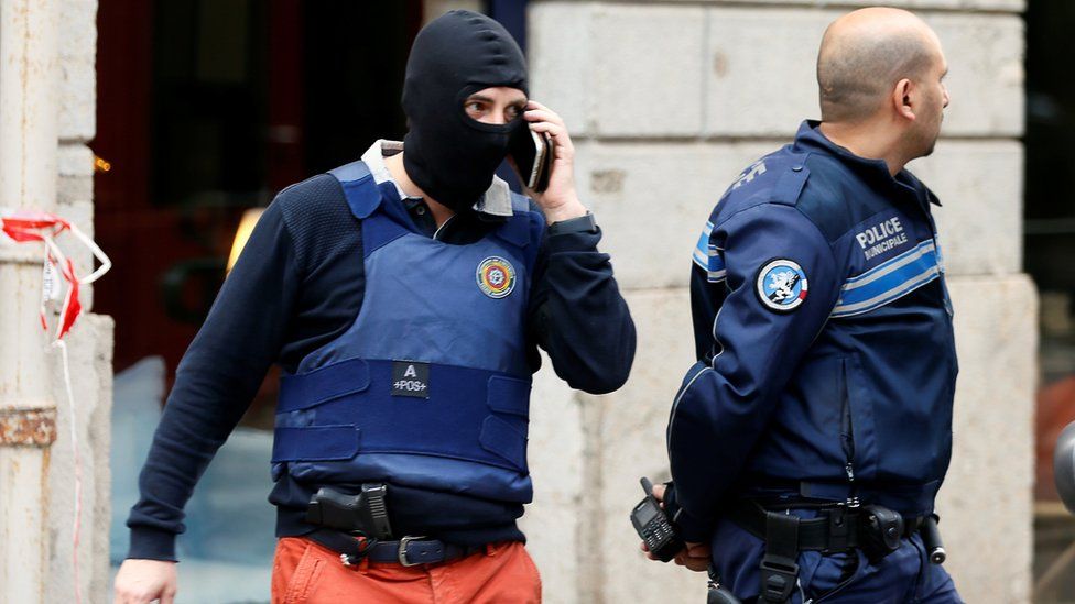 Police in Lyon
