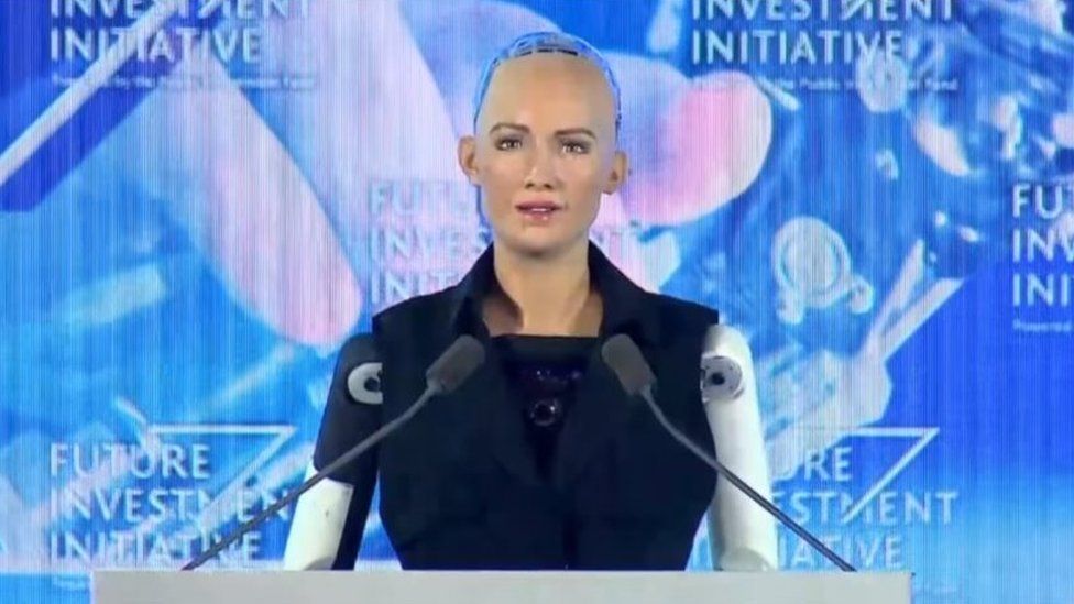 Sophia the robot