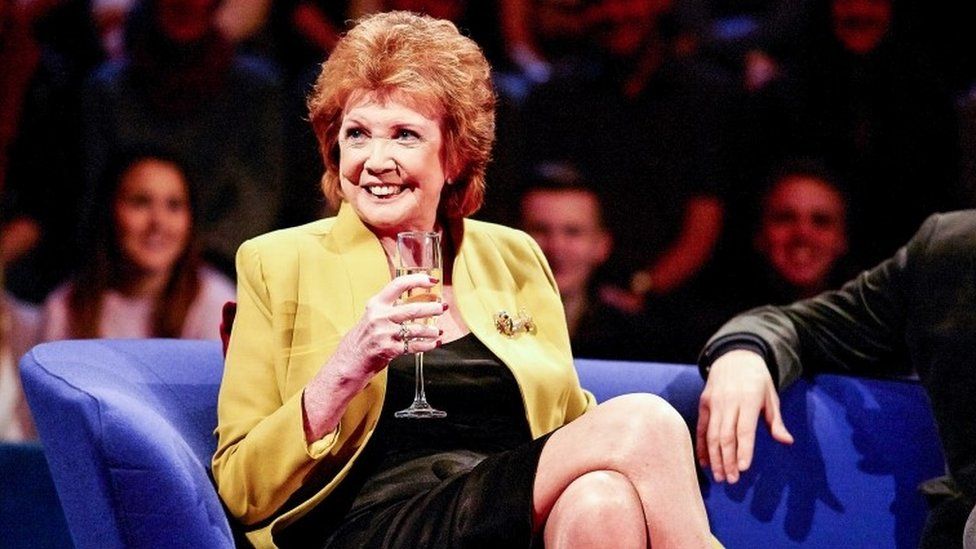 Cilla appeared on the BBC chat show Backchat in January