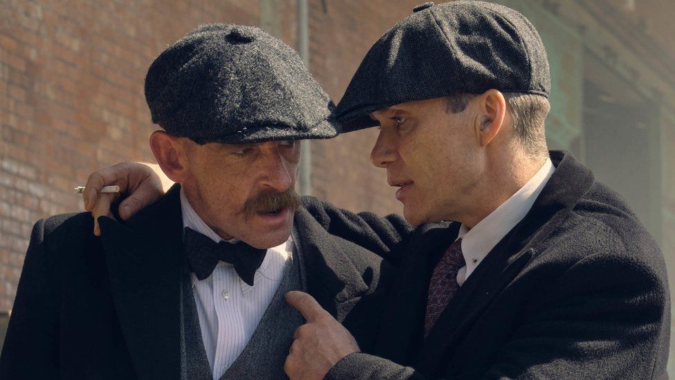Arthur and Tommy Shelby, played by Paul Anderson and Cillian Murphy