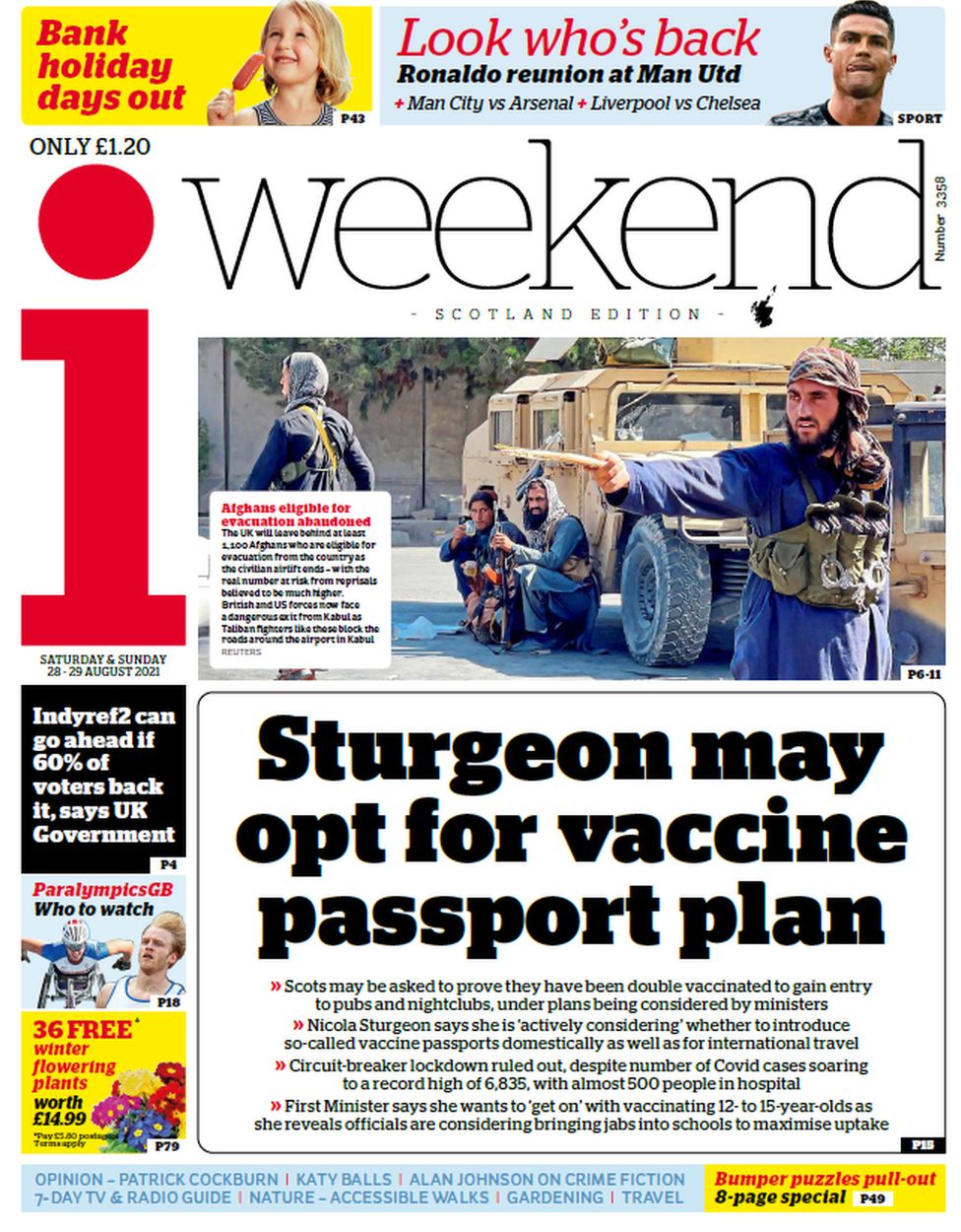 Scotland's Papers: Vaccine Passports And Jabs In Schools 'considered ...