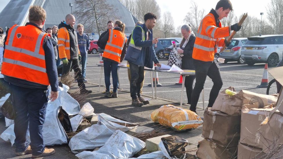 Bedford Borough Council tree giveaway - BBC News