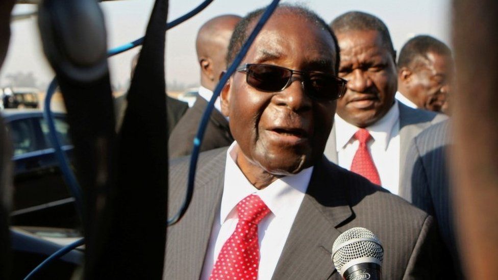 Robert Mugabe, 3 Sept, Harare