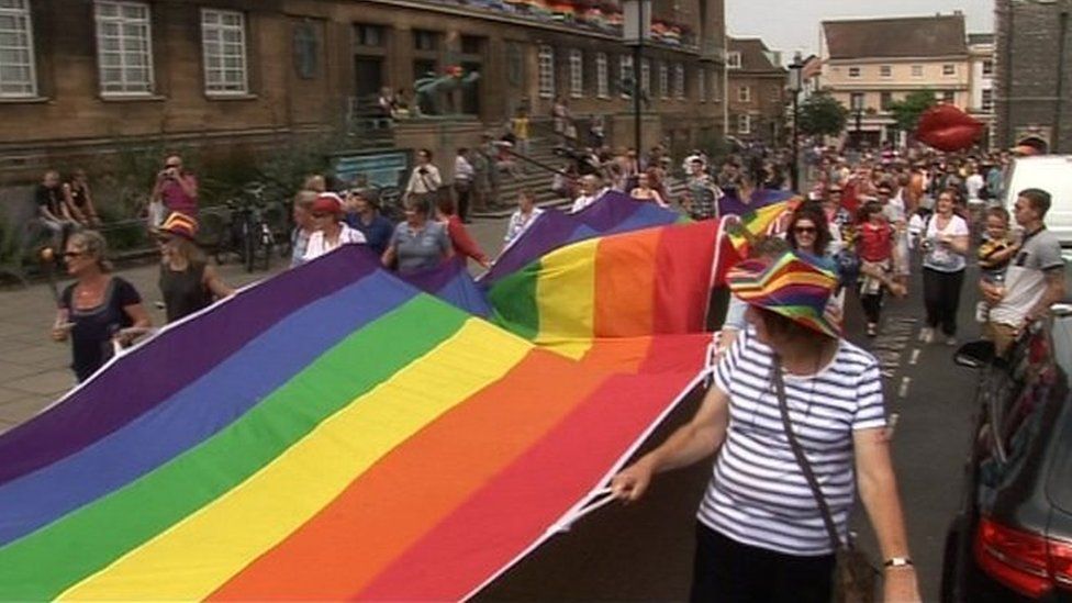 Norwich Pride event