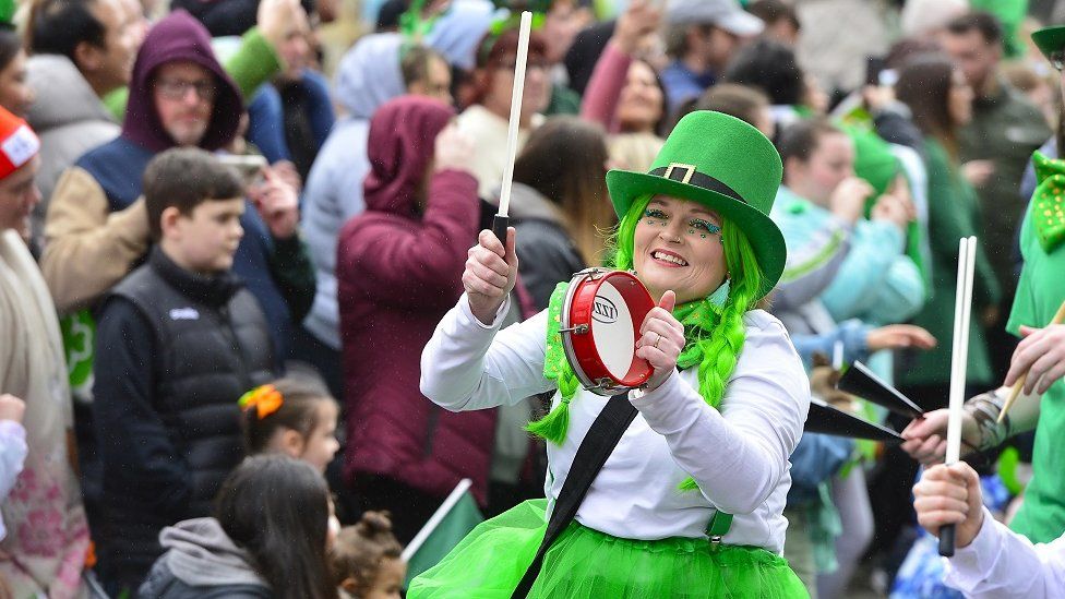 St Patrick's Day Parde Belfast