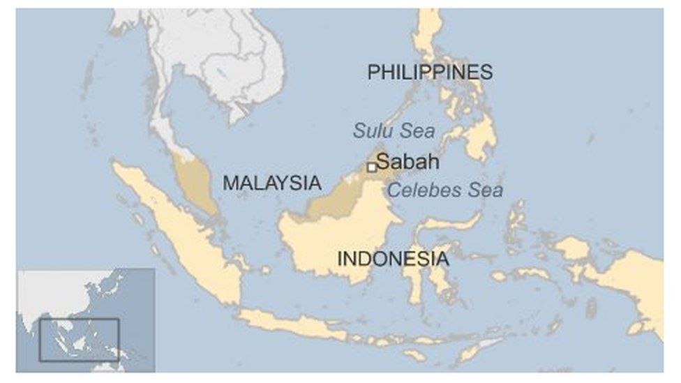Map of southeast Asia