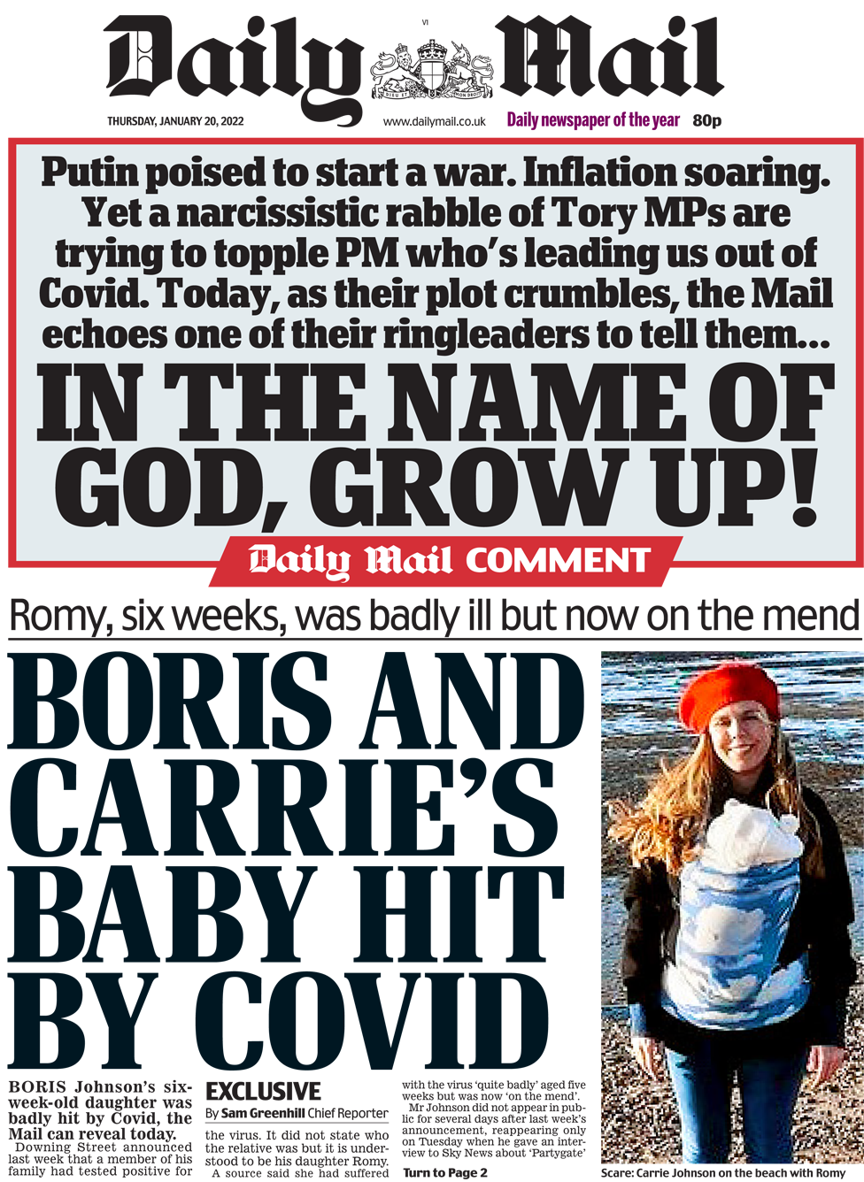 Daily Mail - 20 января