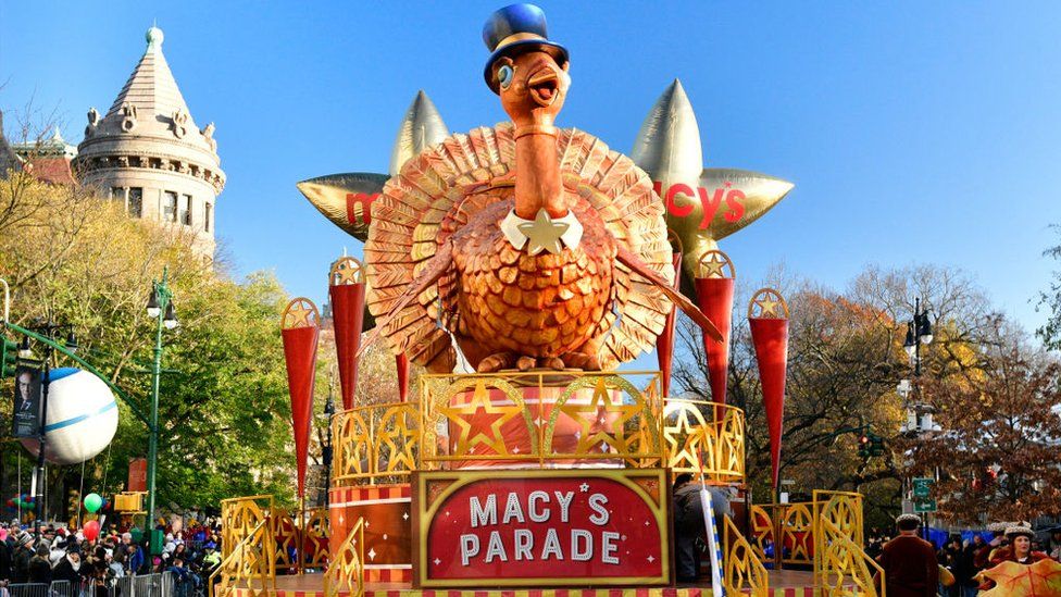 Thanksgiving Day Parade Huge balloons take to the streets in New York