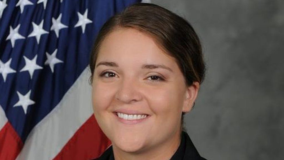 Officer Kayla Wallace rescued a woman from an alleged kidnapper