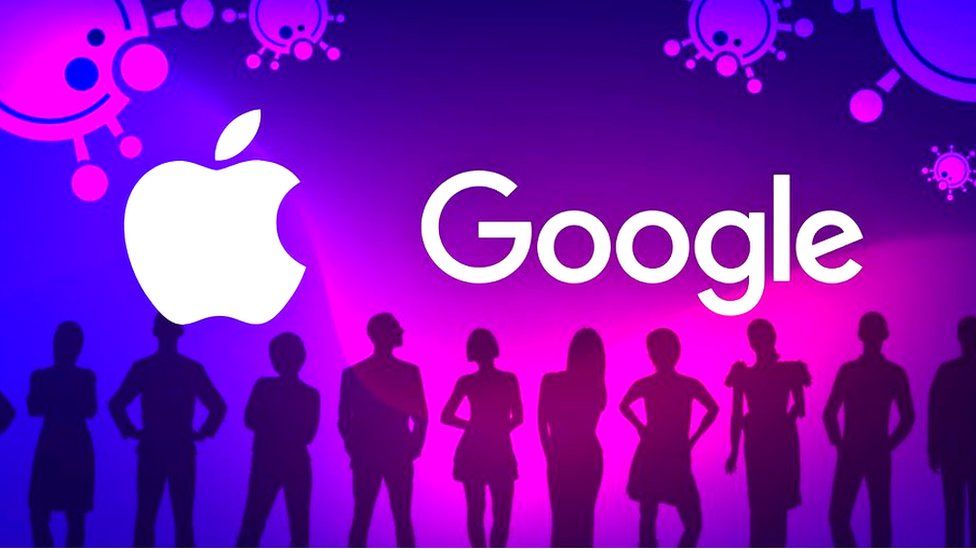 Apple Google graphic