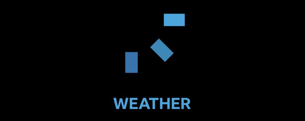 The new BBC Weather logo