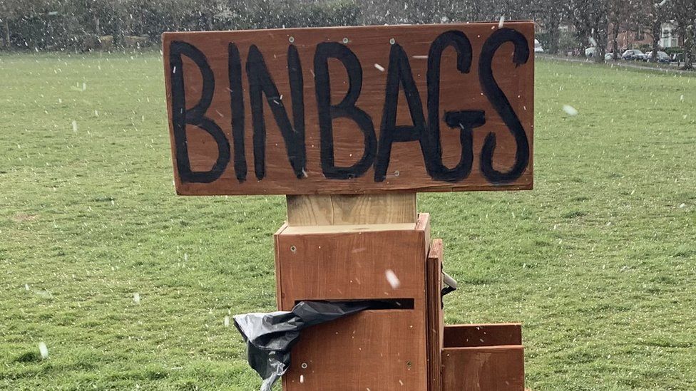 Bin bag dispenser