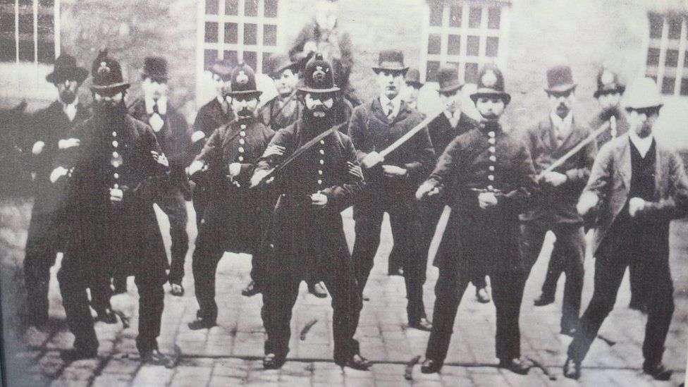 Photograph from a collection at Suffolk Police Museum