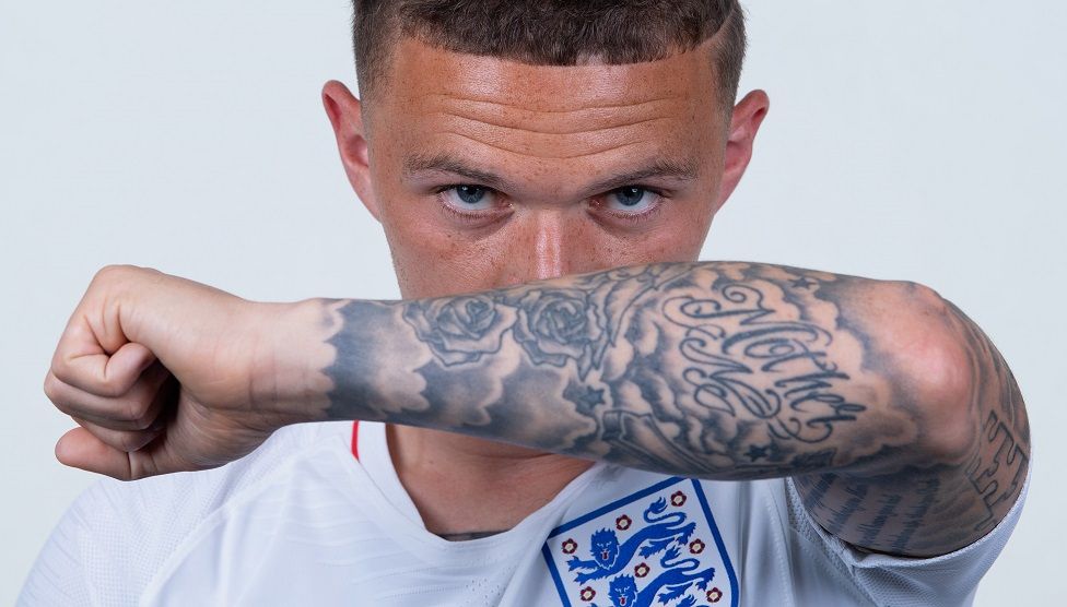 Kieran Trippier of England