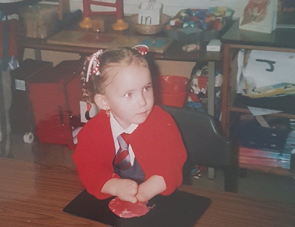 Taylor McTaggart at primary school