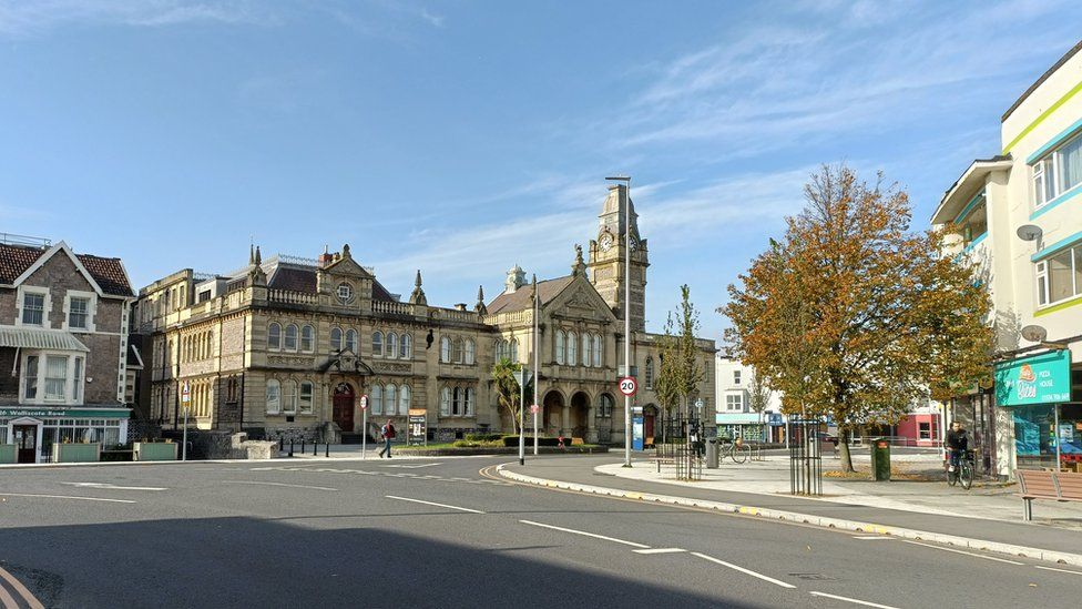 Weston-super-Mare town hall, where North Somerset Council meets