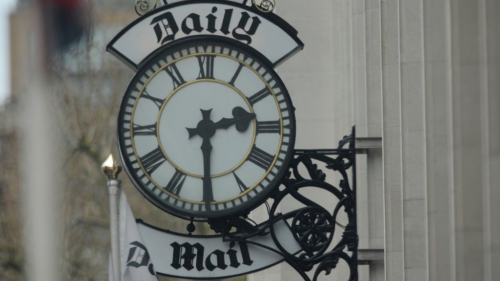 Daily Mail clock