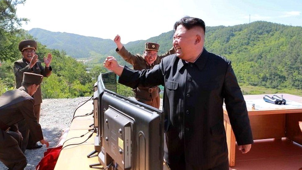 Kim Jong-un in July 2017