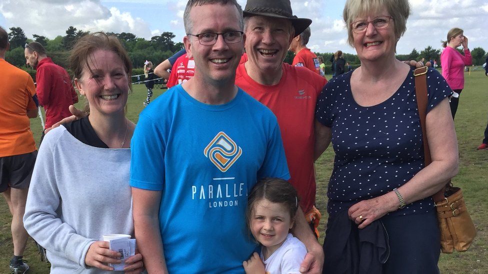 Parkrun triumph for runner who recovered from two strokes - BBC News