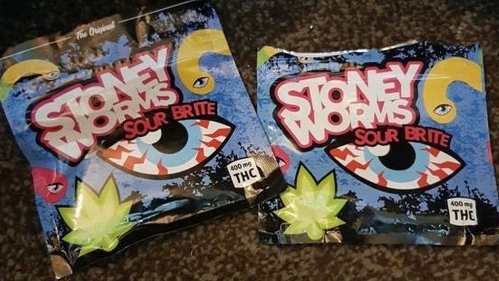 Cannabis edibles consumed by children in Bradford