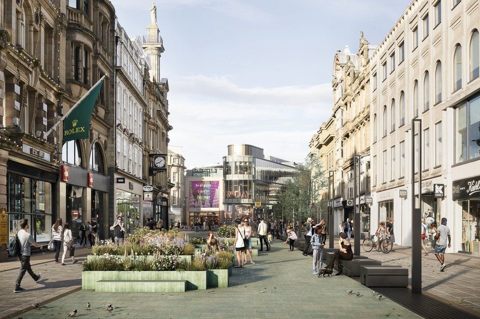 Inquiry needed for Newcastle's Blackett Street pedestrianisation - BBC News