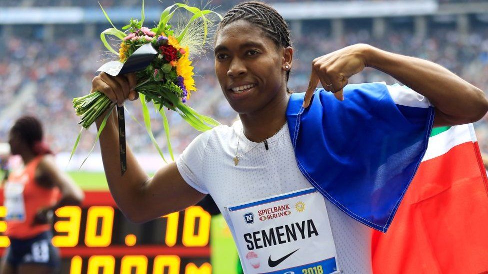 Who Is South African Olympic Gold Medallist Caster Semenya Bbc News