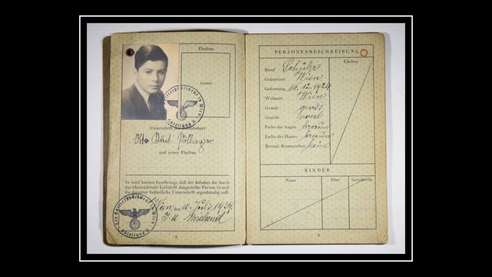 El pasaporte de Kurt con el que logrÃ³ viajar a Reino Unido