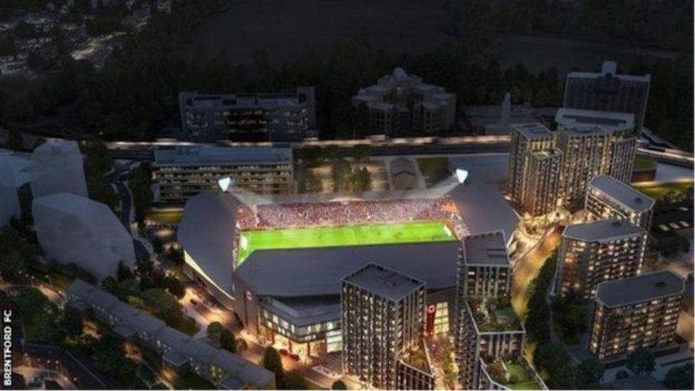 Coronavirus: Brentford new stadium completion on hold during lockdown ...