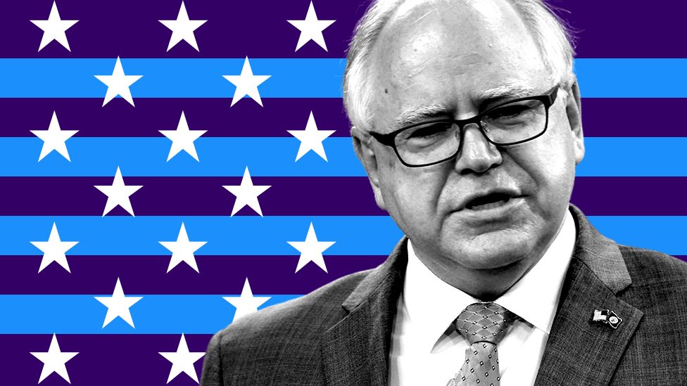 Who is Tim Walz, Kamala Harris' pick for vice president? - BBC News