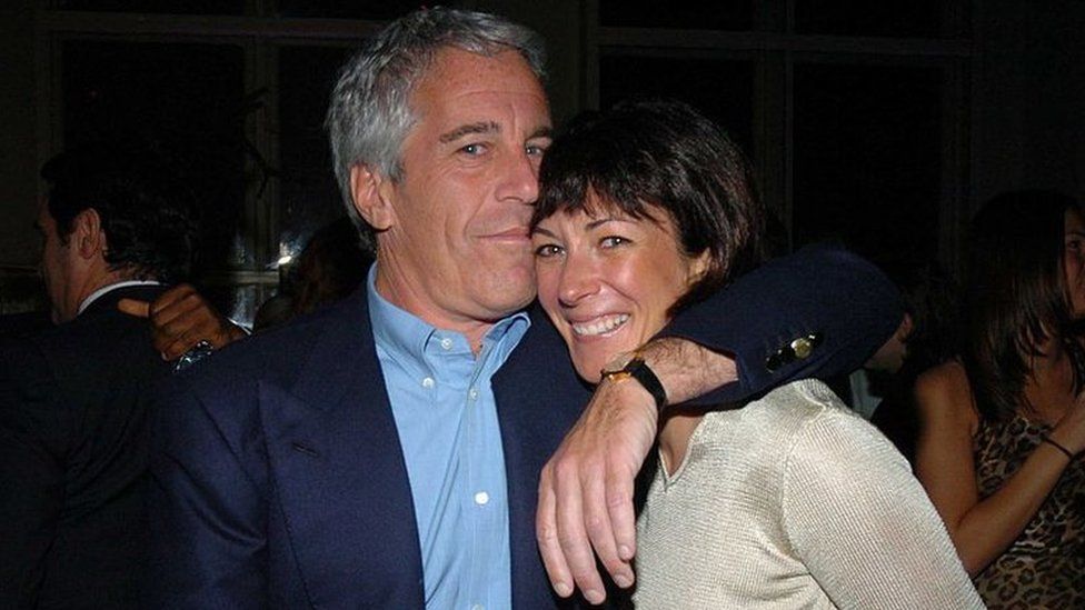 Jeffrey Epstein y Ghislaine Maxwell