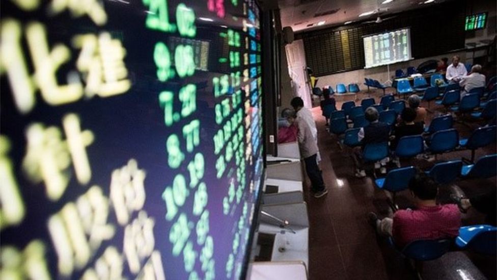 China Shares Continue To Slide After Massive Sell-off - BBC News