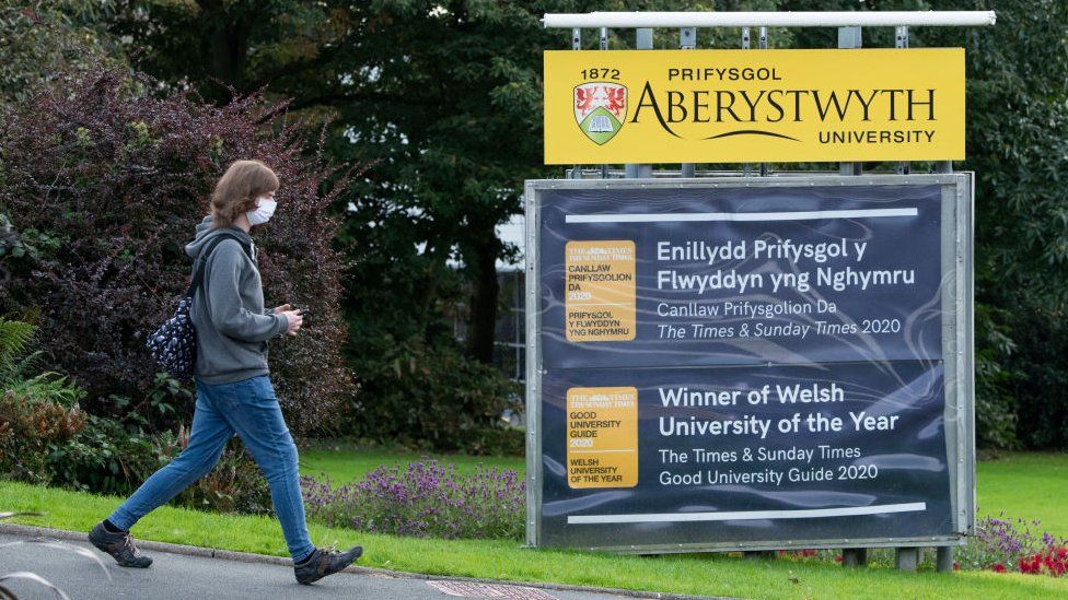 Student at Aberystwyth university