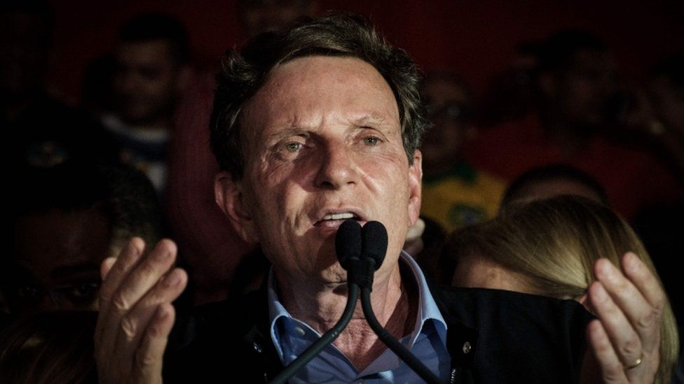 Rio de Janeiro's newly elected Mayor, Marcelo Crivella October 2016