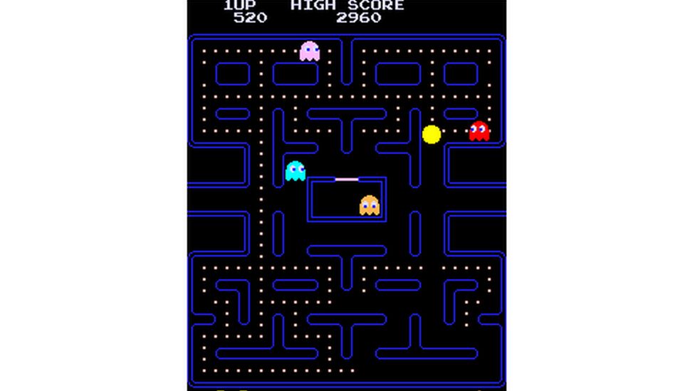 Pac-Man впервые был выпущен в 1980 году