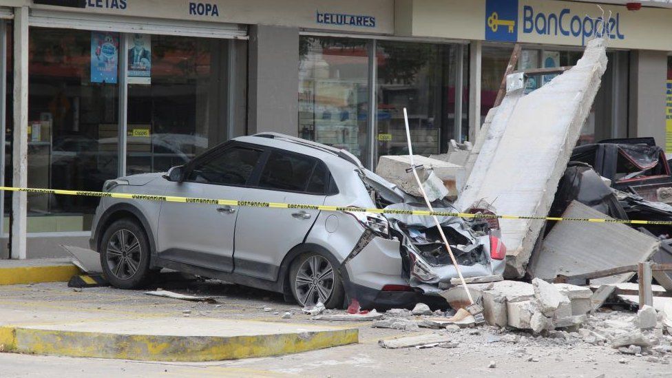 मेक्सिकोमा ७ दशमलव ६ रेक्टरको भुकम्प, २ को मृत्यु