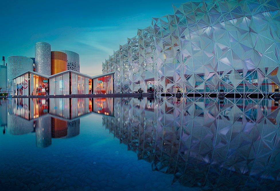 Павильон Японии на выставке Dubai Expo в Дубае