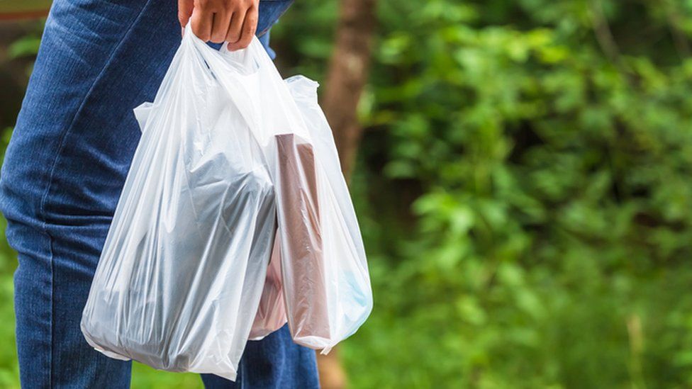 Old discount plastic bags