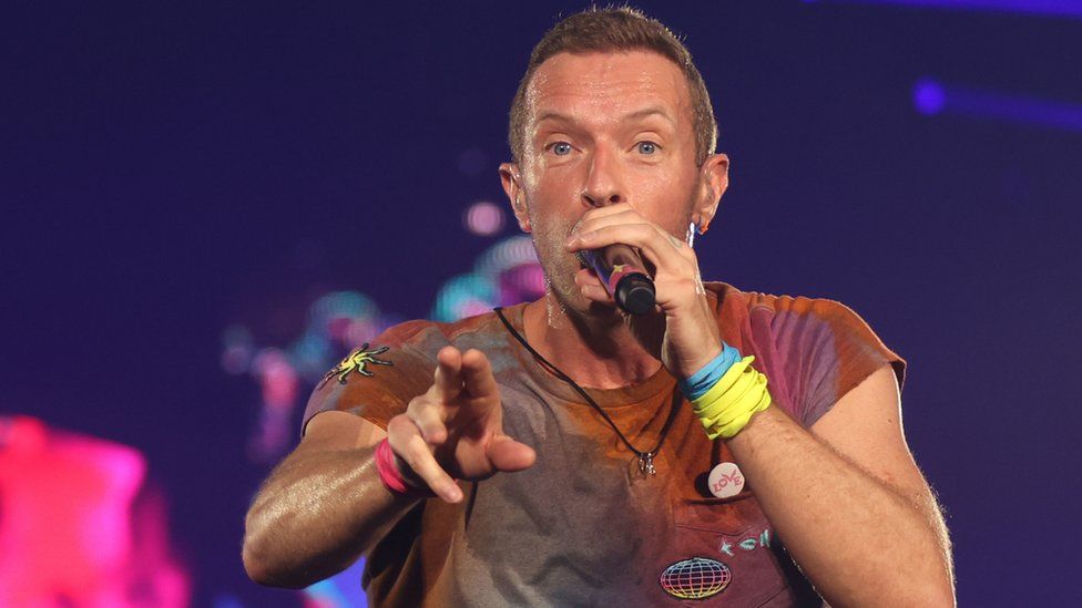 Chris Martin of Coldplay