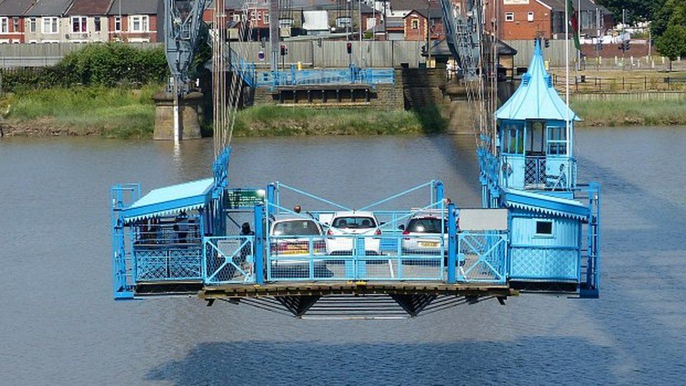 Newport Transporter Bridge gondola